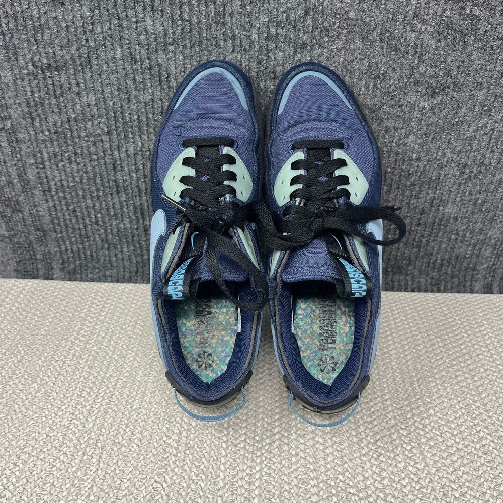 Nike Air Max Terrascape 90 Midnight Navy Aqua Blue Mens Size 9 DV7413-400 - Picture 7 of 8